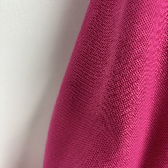 10 Hot Pink Long Sleeve Collared Lined Soft Stretch Pocket Button Cotton Blazer - Picture 3 of 11